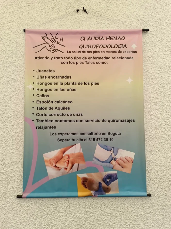 CLAUDIA HENAO QUIROPODOLOGIA